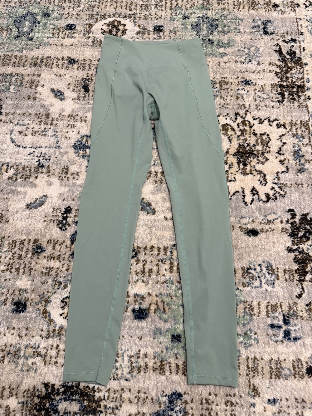 Minibeast silque leggings - fern
